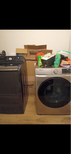 Samsung washer and dryer