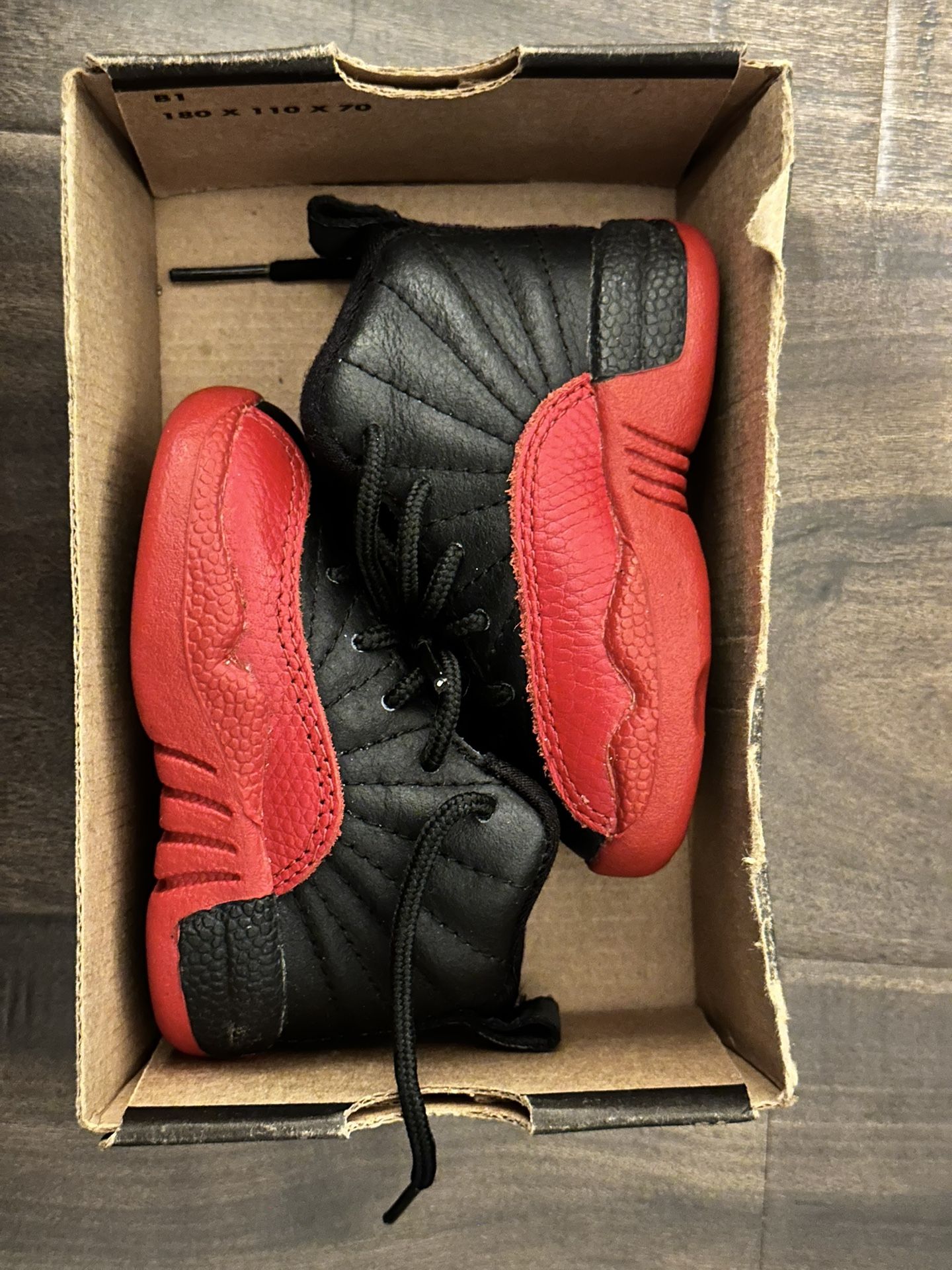 Vintage Toddler 1997 Jordan Xii Flu Game Men's shoes