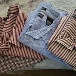 Big Men's Button Down Shirts 