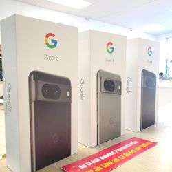 Google Pixel 8 - $1 DOWN TODAY, NO CREDIT NEEDED