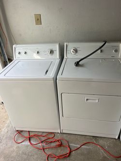 Washer and dryer Kenmore
