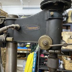 Vintage Craftsman Floor Drill Press – Heavy Steel Base – AS-IS
