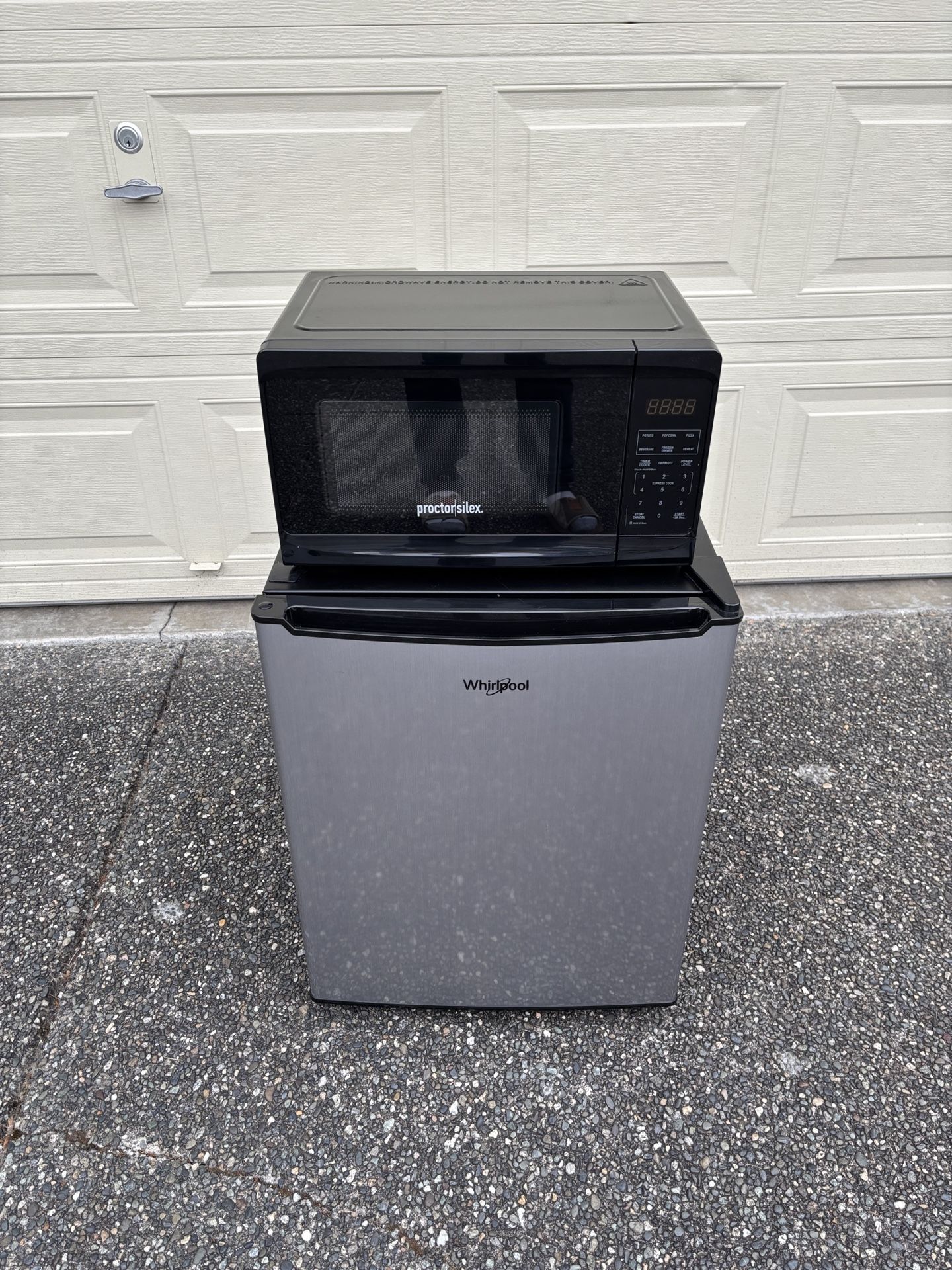 College Refrigerator (microwave Sold)