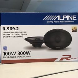 Alpine Type R 6x9 Inch Speakers R-s69.2