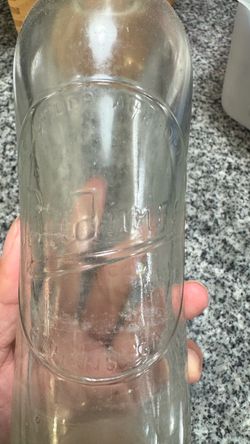 Vintage Embossed Budwine Soda Bottle – Athens, Georgia