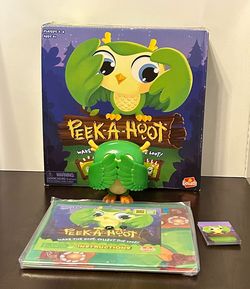 Peek-A-Hoot Board Game ages 4+