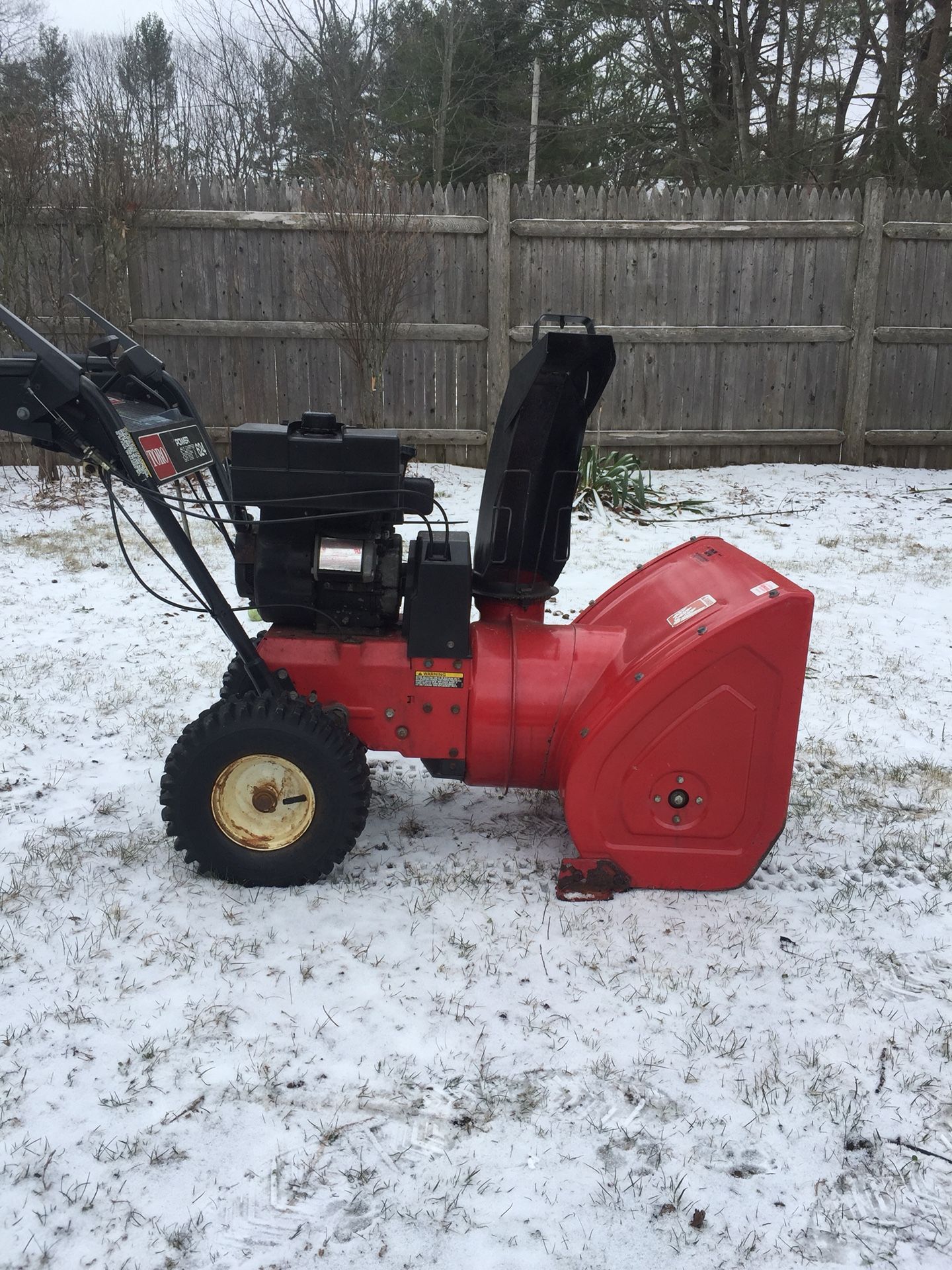 Toro Power Shift 624 snow blower