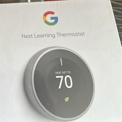 Sealed In Box 4 Pcs Google nest learning thermostats 