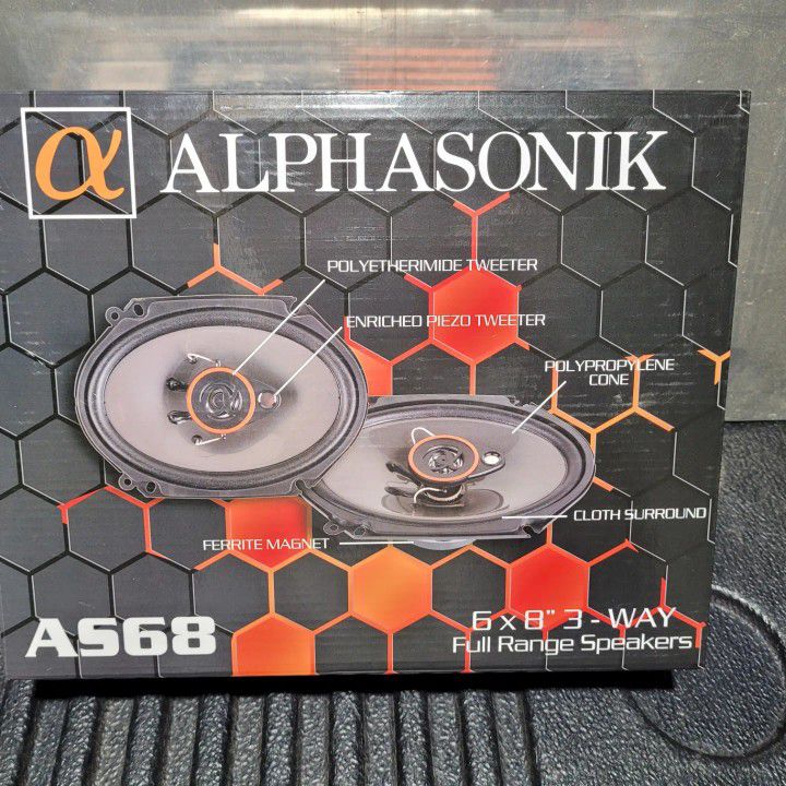 Alphasonik 5x7 Speakers