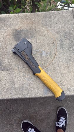 Dewalt hand tacked carbon fiber