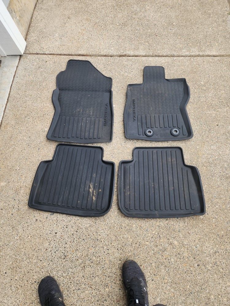 Subaru Impreza All Weather Mats