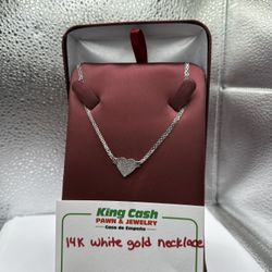 14K White Gold Chain For Sale! 