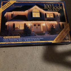 Icicle outdoor/indoor Lights