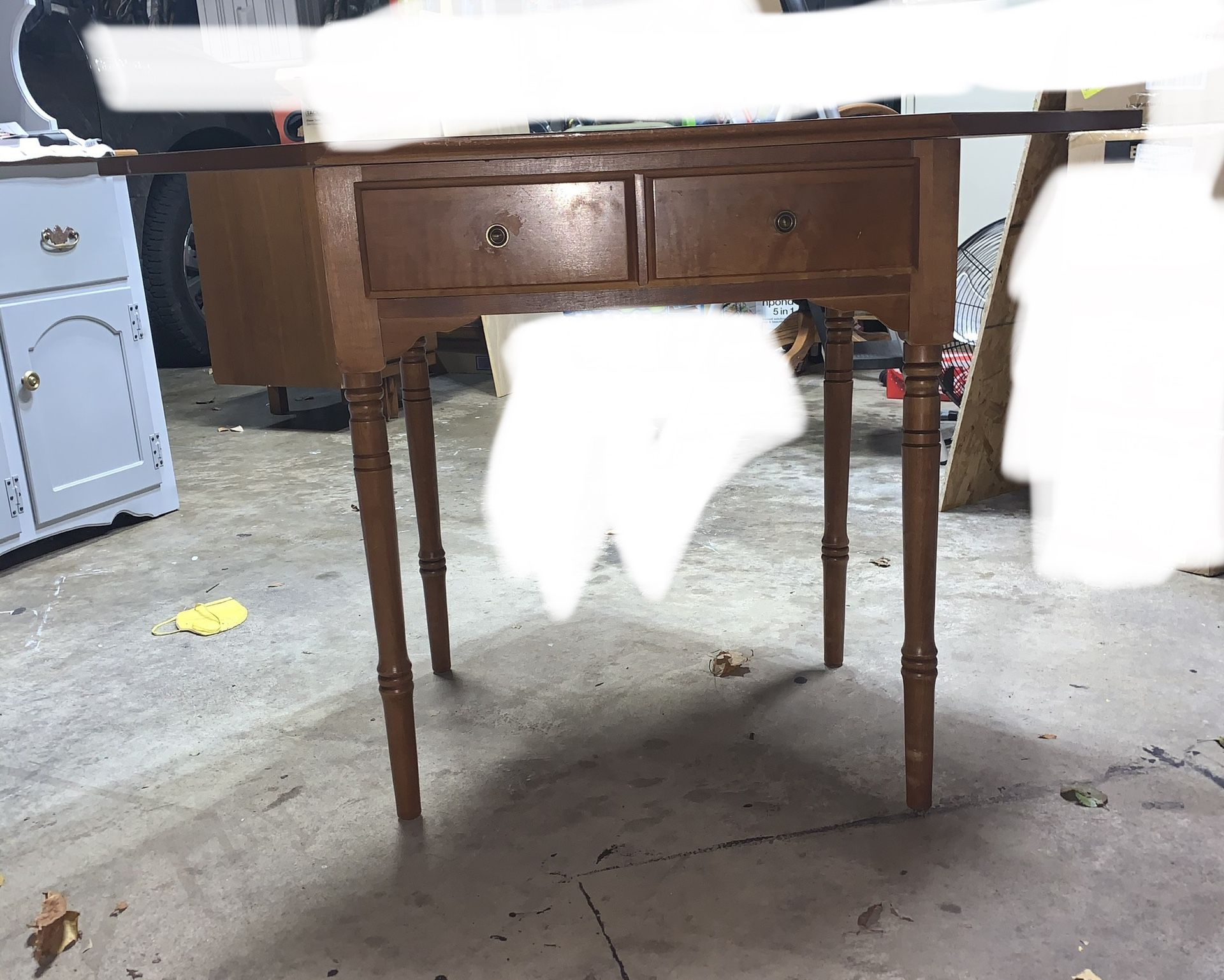 Antique Thomasville Furniture Industries “TFI” Corner Desk