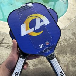 Pickleball Wilson Fierce Team Paddle NFL Rams 