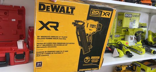 Dewalt XR 20 V Framing Nailer 21’