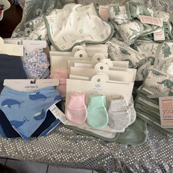 Para Bebes Tuallitas Guantitos Y Baberitos $3 Por Cada Uno 