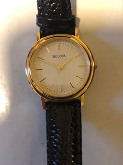Bulova Gold Tone Ladies Wrist Watch