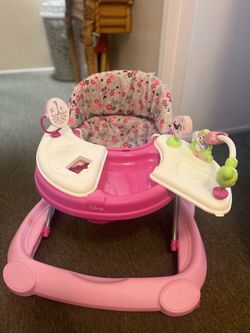 Disney Minnie mouse music & lights walker baby walker -garden delight Minnie