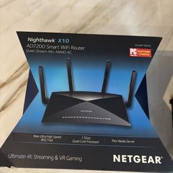 Netgear nighthawk X10 Router + Arris Modem