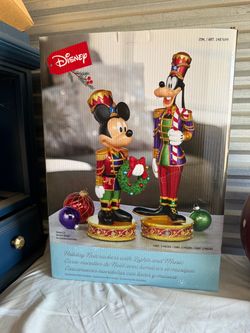 Mickey and Goofy Nutcracker set