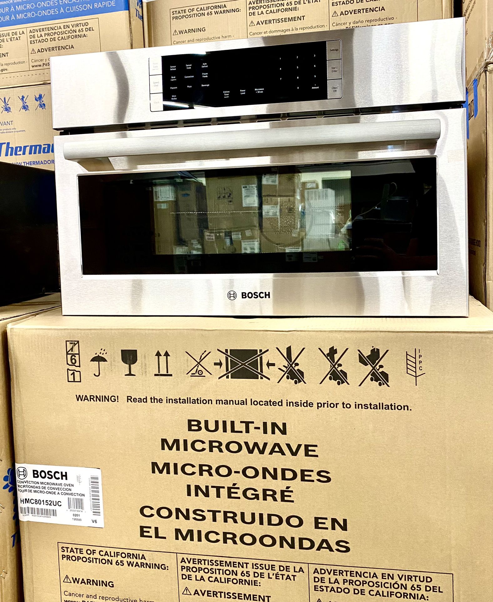 Bosch 800 Series 30in Convection Microwave Speed Oven