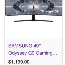 Samsung Odyssey G9 49”