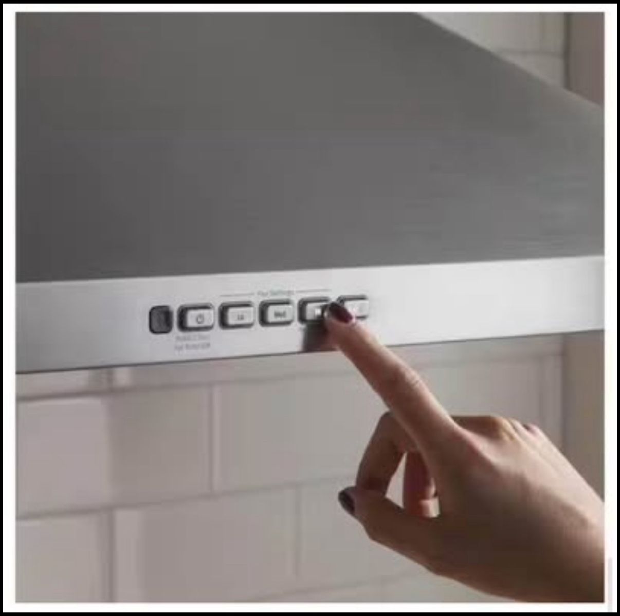 New GE 36 inches Convertible Wall Range Hood