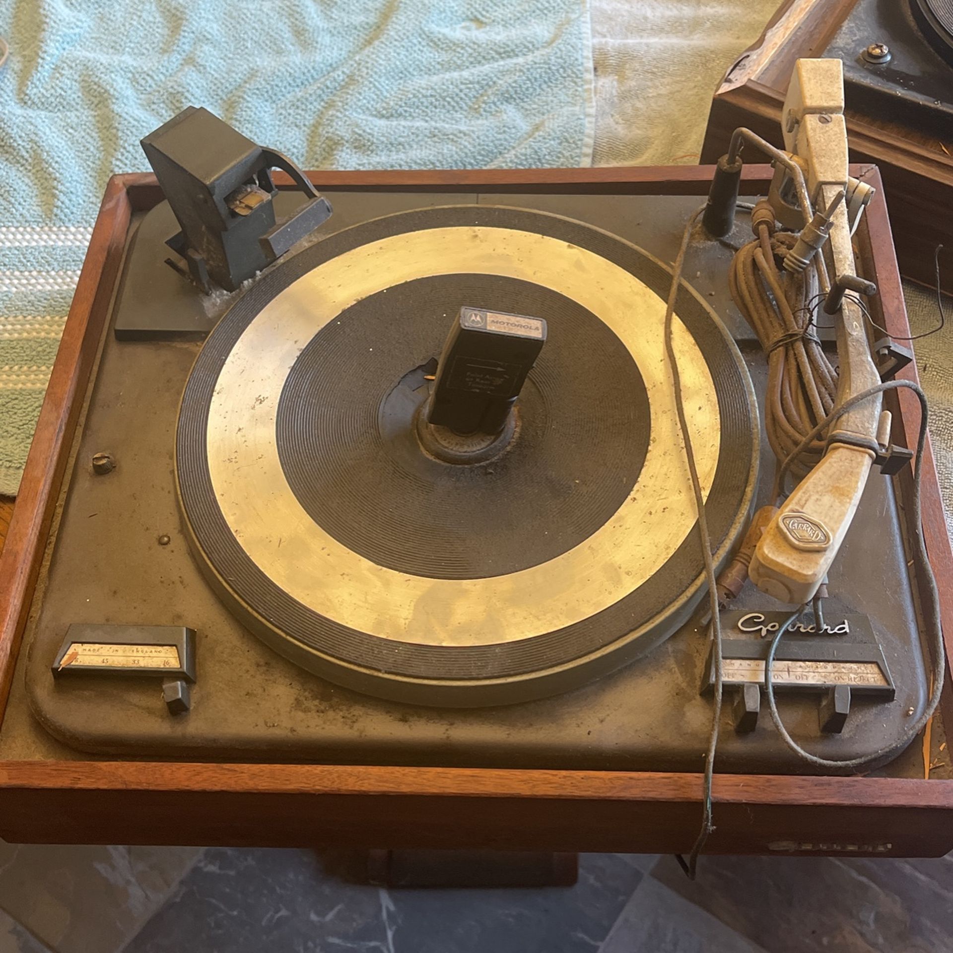 Vintage Motorola Record Player