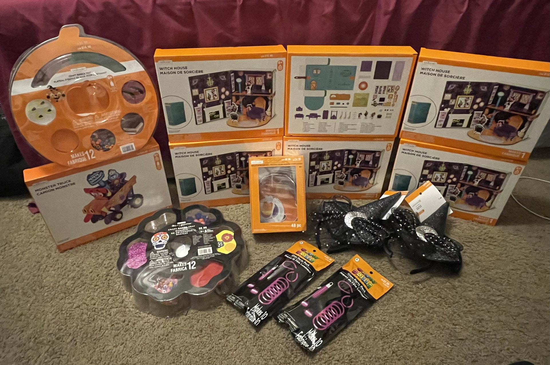 Lot of Brand New Halloween Items - Halloween Bundle - Discount Halloween Kits