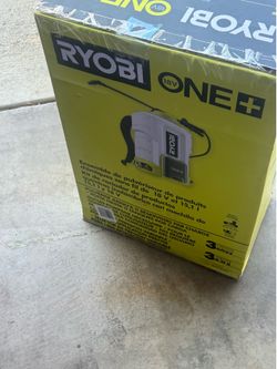 Ryobi 18volt sprayer.