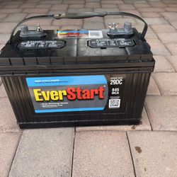 Marine Deep Cycle Battery and Cases. 