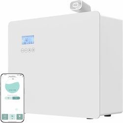 Waterless Essential Oil Diffuser, Up to 4500 Sq.Ft HVAC Smart Aroma Diffuser, 1000ml Large Capacity Cold Air Scent Diffuser for Home Hotel Office Part