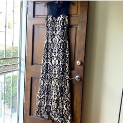 Sequin Lace Formal Dress 