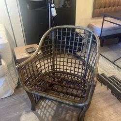 Wooden Accent Chair 