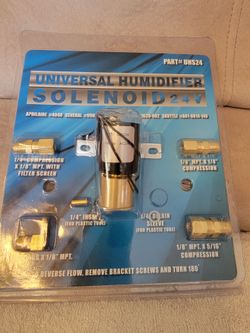 24v universal humidifier solenoid