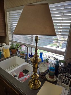 Brass Lamp