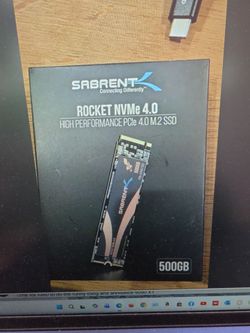 Sabrent Rocket NVMe 4.0 500GB M.2 SSD