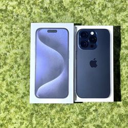 iPhone 15 Pro | 128GB | Blue Titanium | Factory Unlocked