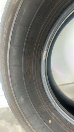 265/70R17 Kunimoto Tires (2) Used