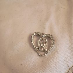 Vintage Silver-tone Gerry’s Script  “LOVE” Heart Brooch Pin firm price $10 pick up only 865 Ellsworth avenue right off of East Livingston avenue Colum