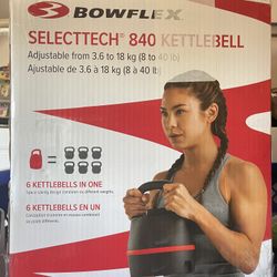 Bow flex BOWFLEX Kettlebell Adjustable Weight 