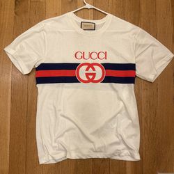 Gucci Stripe T-Shirt - Size Small
