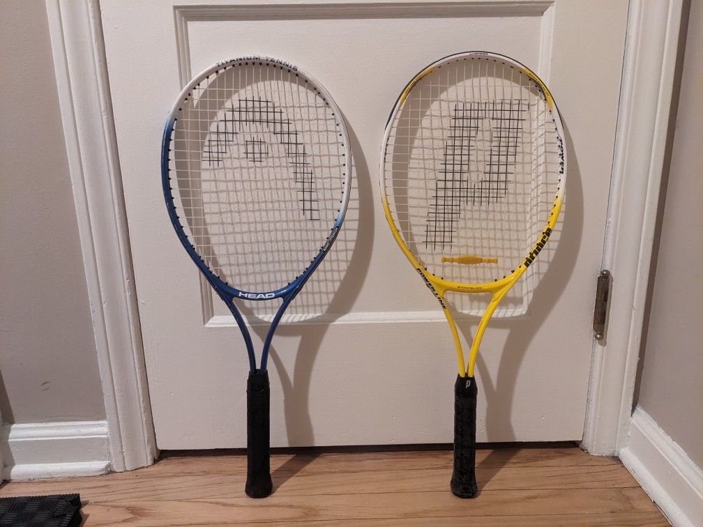 Two tennis rackets