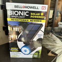 BELL AND HOWELL  Bionic Out Door Motion Sensor Light