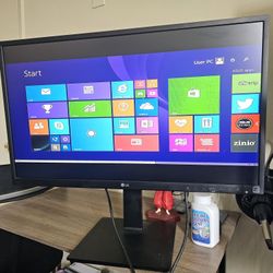 LG Monitor And Asus Laptop