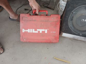 Hilti DX-350 concrete nailer