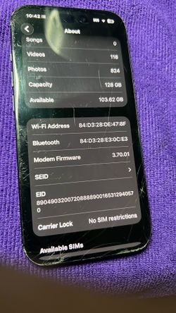 iPhone 15 128gb unlocked *