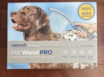 Waterpik Pet Wand Pro Pet Bathing Attachment For Shower