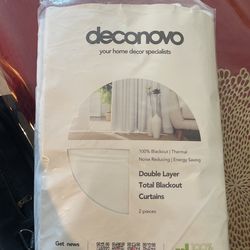 Curtains Doble Layer White (2)